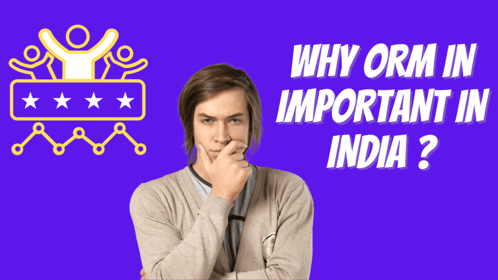Why is ORM Important in India?